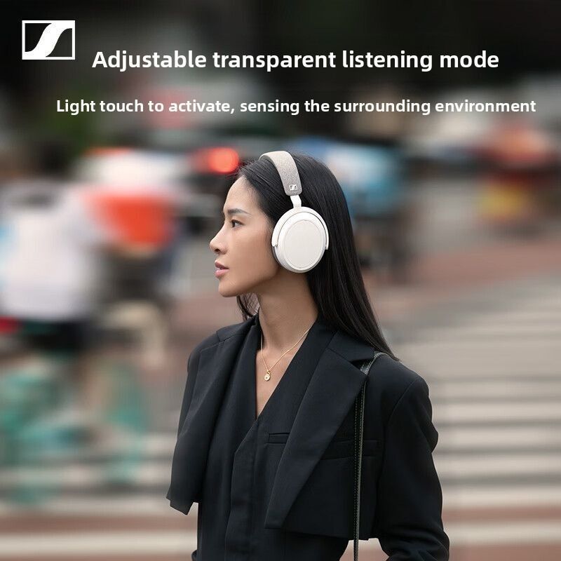 Беспроводные накладные Bluetooth-наушники Sennheiser Momentum 4 с шумоподавлением
