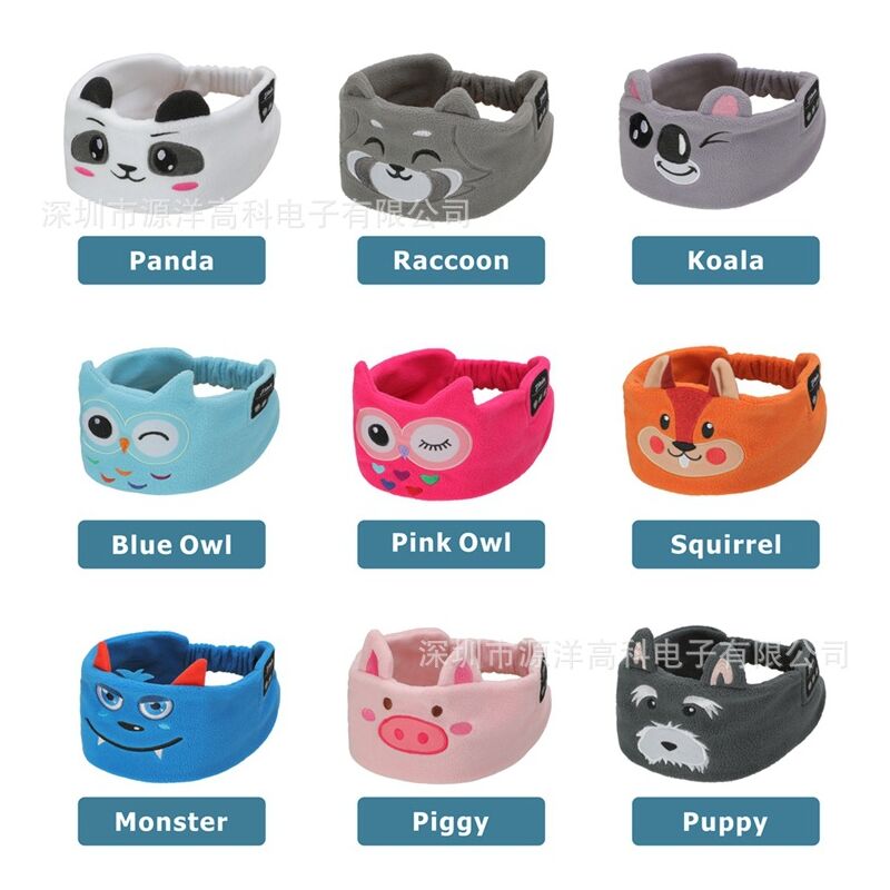 Детская Bluetooth-повязка для сна SK-15 с музыкой, версия Bluetooth 5.2, несколько дизайнов на выбор