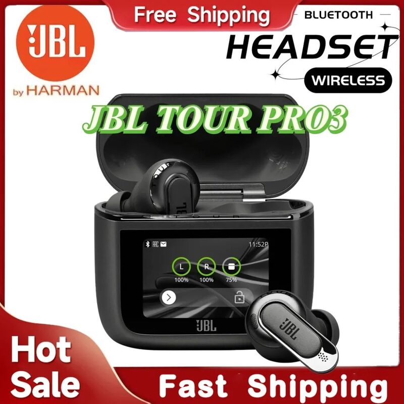 Беспроводные наушники-вкладыши Tour Pro3 True Wireless, сенсорное управление, Bluetooth 5.4