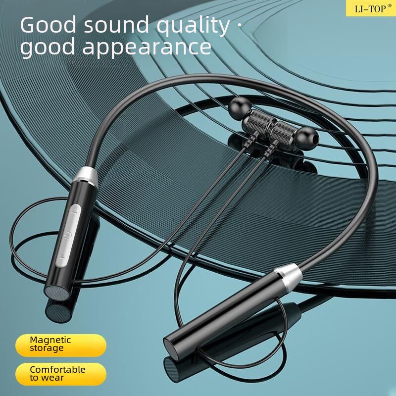 Шейные Bluetooth-наушники BT18 с магнитным креплением и автономностью до 60 дней