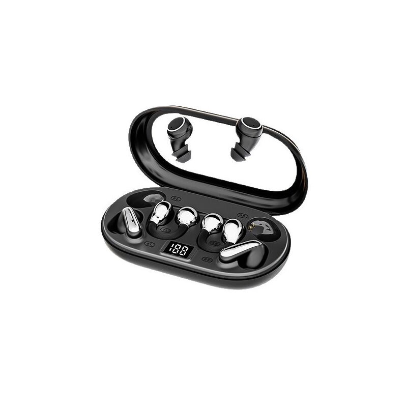 TWS Bluetooth-наушники P47 «3 в 1» с прозрачным кейсом, дисплеем заряда и шумоподавлением