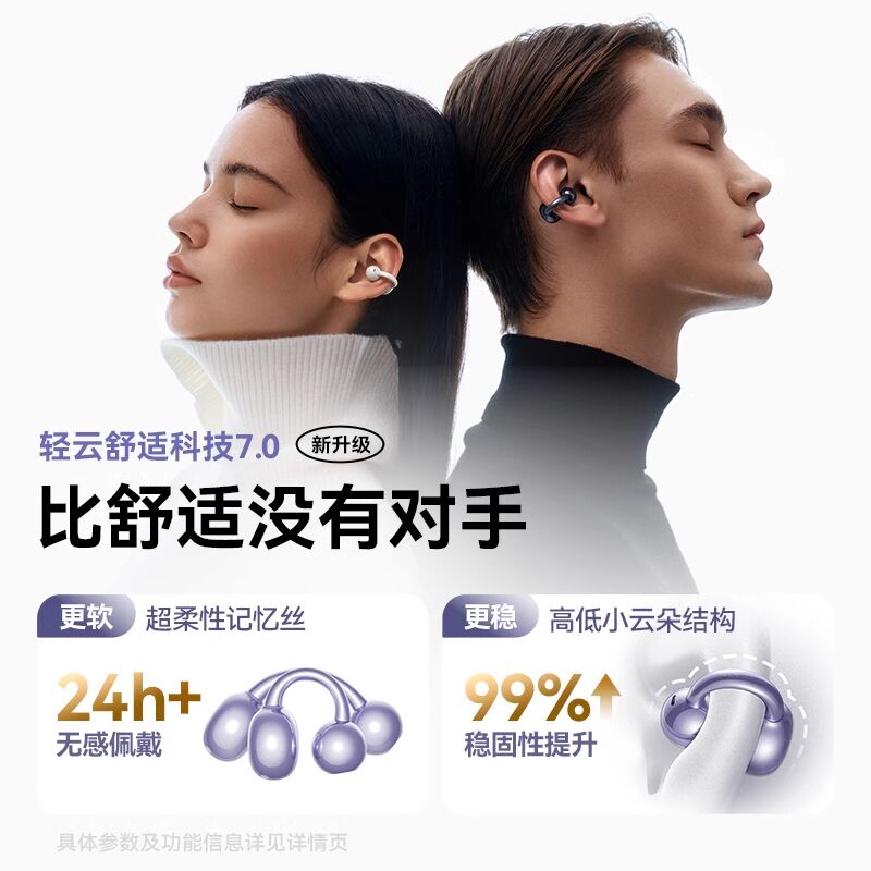 Беспроводные Bluetooth-наушники-клипсы Sena S7S с низкой задержкой для игр, открытый тип