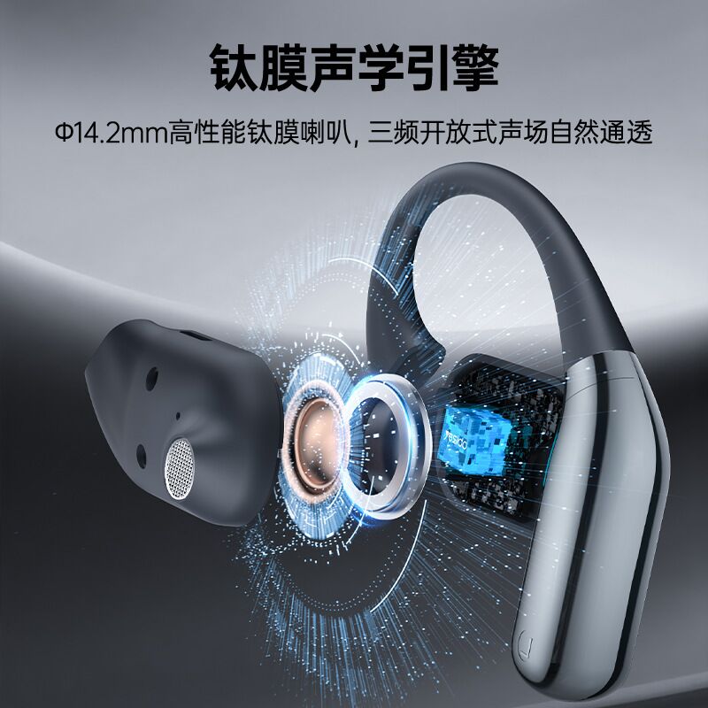 Беспроводные Bluetooth-наушники Yesido с шумоподавлением и дисплеем заряда, заушины