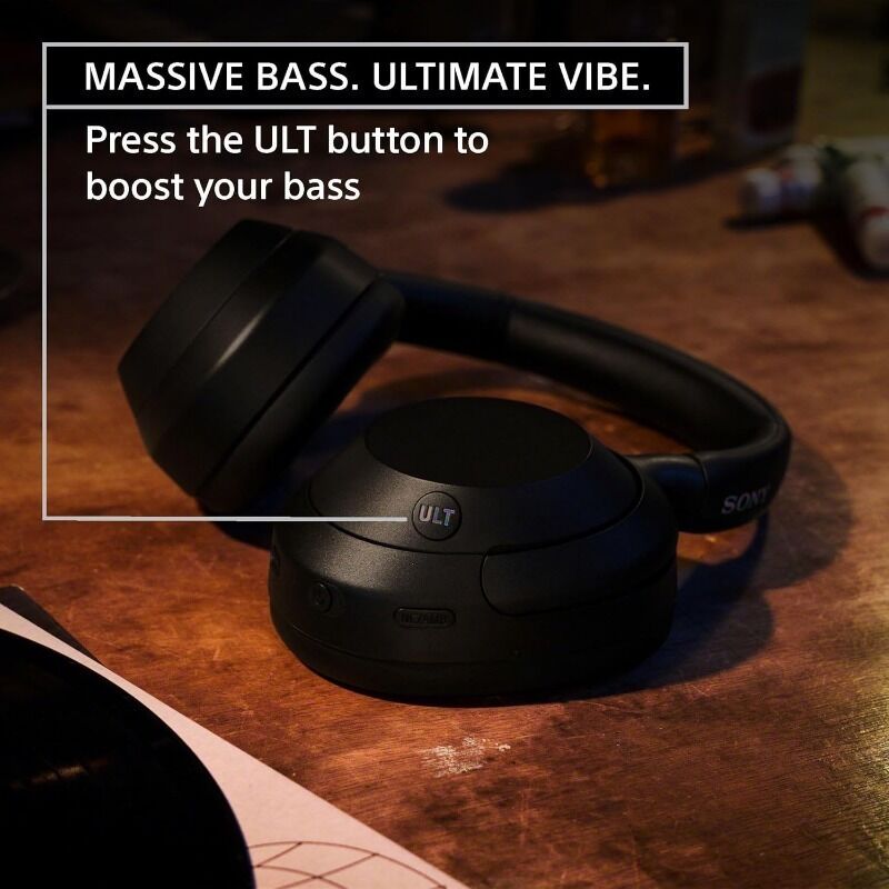 Наушники Sony ULT WEAR WH-ULT900N накладные с шумоподавлением и усиленным басом