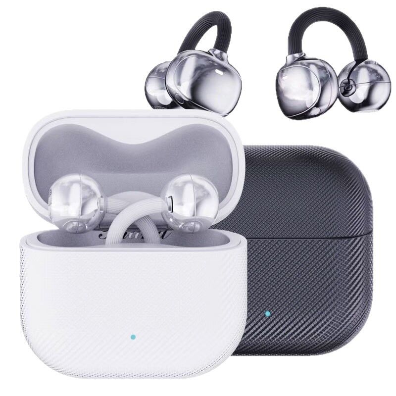 Открытые Bluetooth-наушники-клипсы NE11S с костной проводимостью, не давят на уши, для спорта