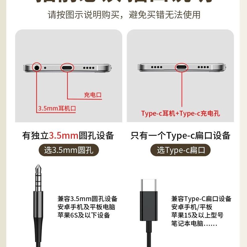 Проводные наушники-вкладыши TOPES для сна, силиконовые, разъём 3,5 мм / USB-C цифровой
