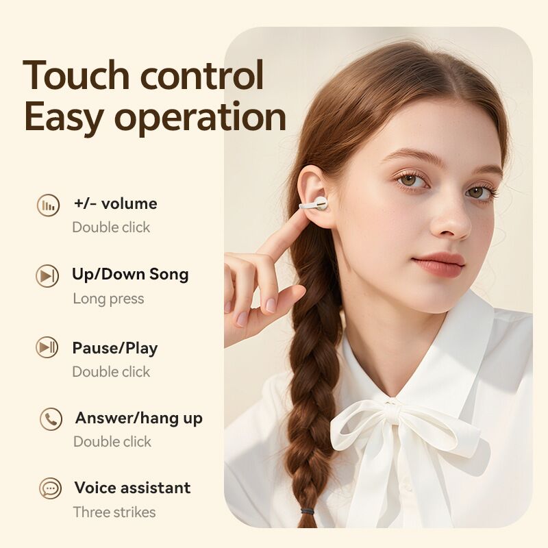 Спортивные Bluetooth-наушники-клипсы M136, низкая задержка, более 8 часов работы