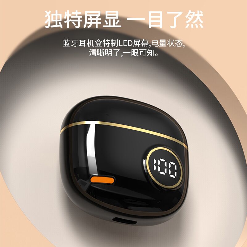 TWS-наушники S190 компактные с шумоподавлением, Bluetooth 6.0, автономность 4–8 часов
