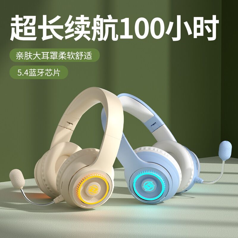 Наушники Bluetooth накладные для чтения, заучивания и тренировки памяти, для школьников