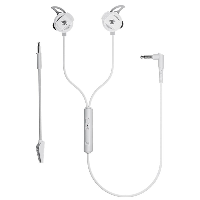 Plextone RX3 — проводная игровая гарнитура-вкладыши с микрофоном, разъём 3.5 мм/Type-C