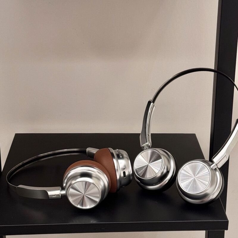 Ретро-наушники накладные с Hi-Fi звуком Harman, шумоподавление, низкая задержка для игр
