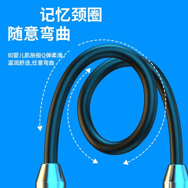 Спортивные Bluetooth-наушники на шейном ободе, вкладыши, длительный режим ожидания