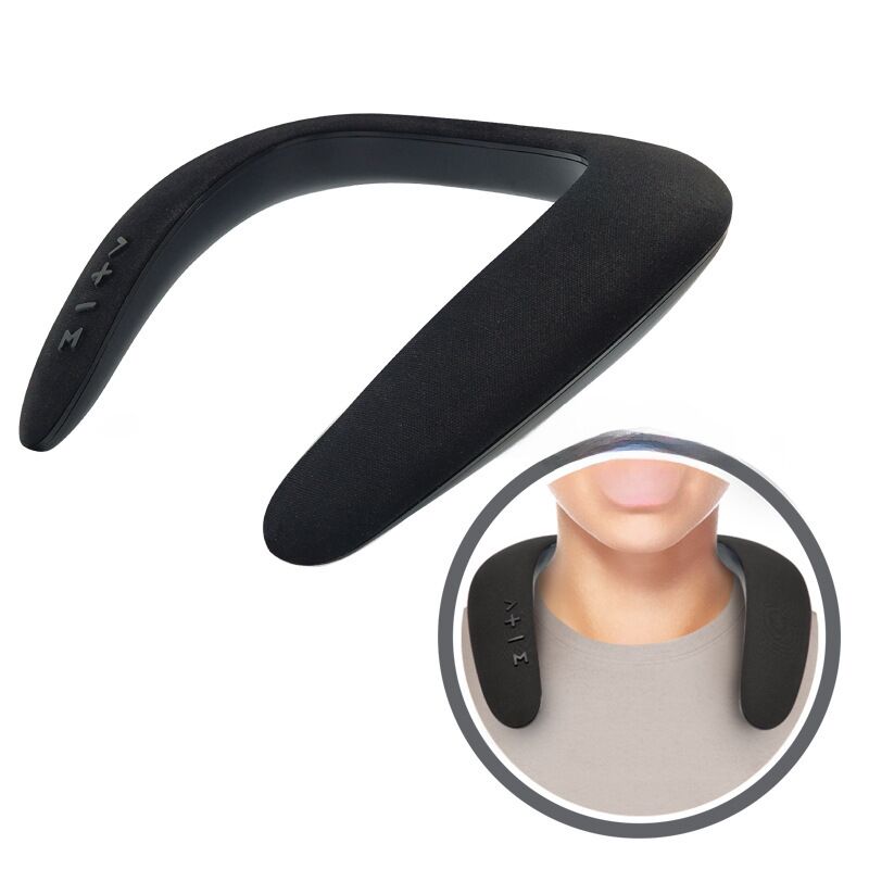 Портативная Bluetooth-колонка на шею для спорта и активного отдыха, два динамика