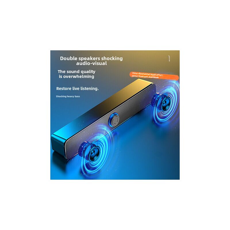 Компьютерная колонка Xin Yingli с сабвуфером, микрофоном и Bluetooth-подключением