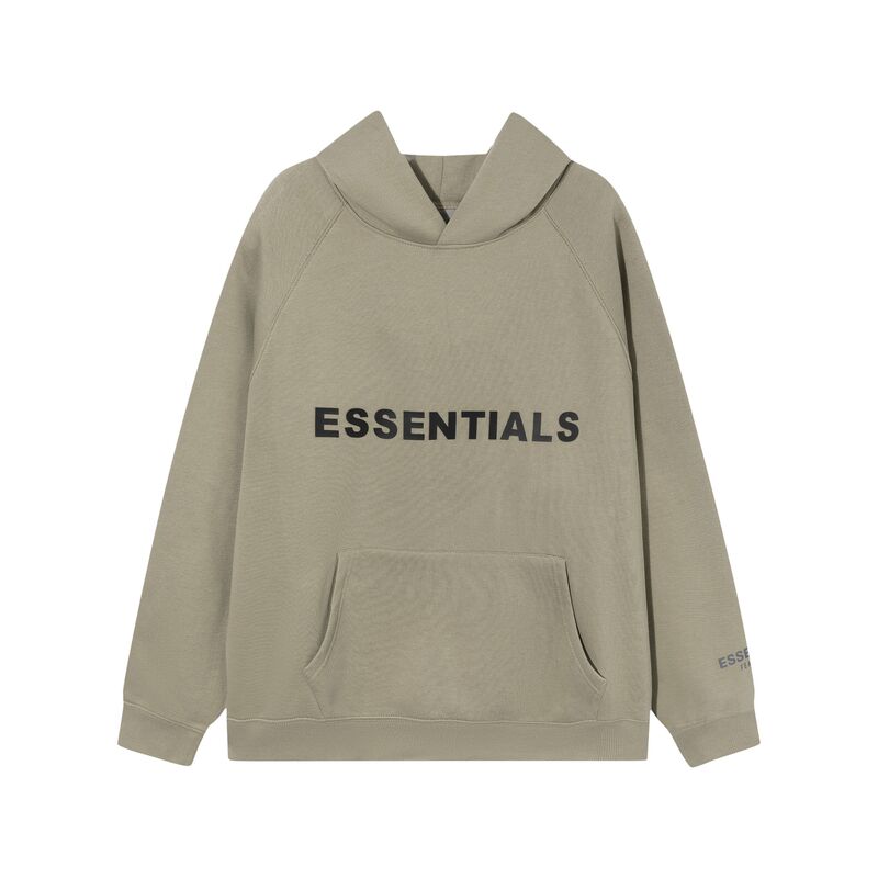 Худи ESSENTIAIS FSEVENTHO EIGHTHG с объёмными буквами на груди, флисовый начёс, свободный крой, S–XL