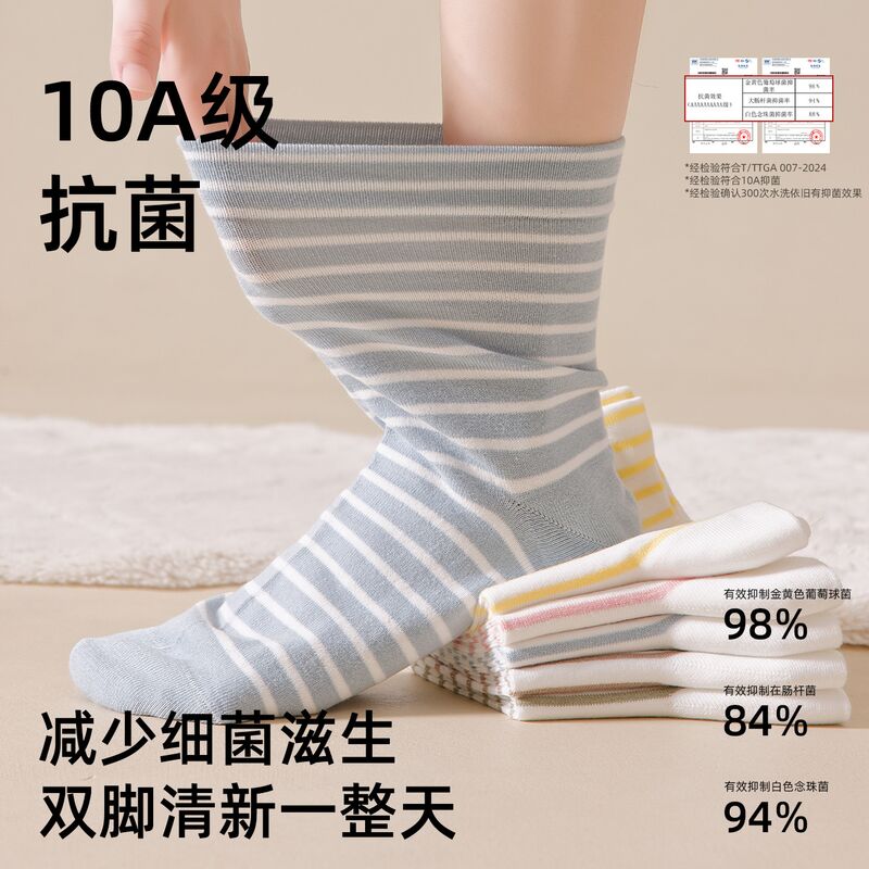 Женские носки для сна Hangyi, 100% хлопок, свободная резинка, утеплённые