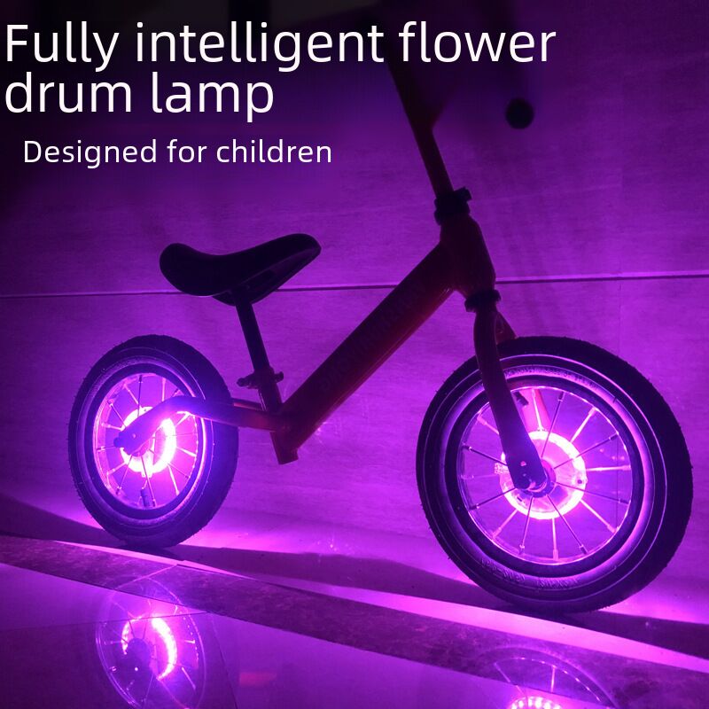 Фонарь для колеса беговела WIMBIKE, USB-зарядка, автоматическое включение