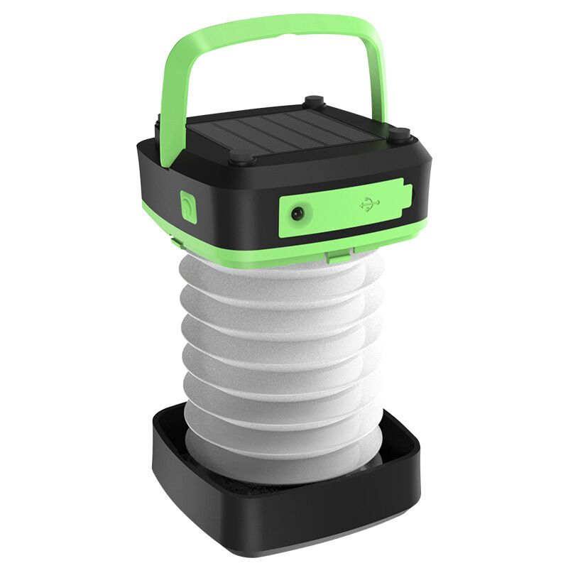 Солнечный кемпинговый фонарь BWAY, складной, LED, функция power bank и фонарика
