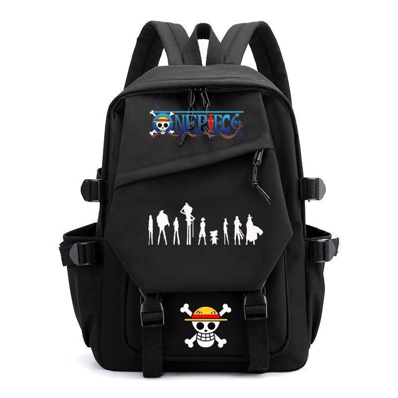 Рюкзак с принтом аниме One Piece, большой, для школьников