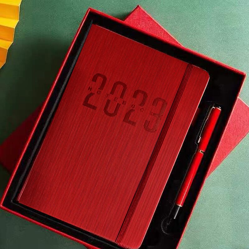 Ежедневник Chiwen 2023 с обложкой из кожзаменителя, 200 листов, планирование дня