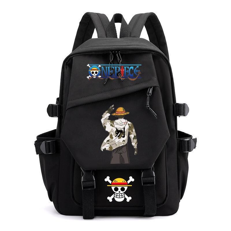 Рюкзак с принтом аниме One Piece, большой, для школьников