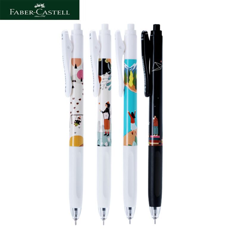 Гелевая ручка Faber-Castell Fast Gel для школы и экзаменов, 0,5 мм