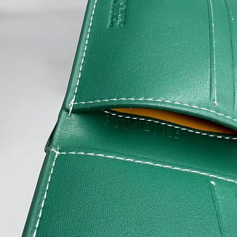 Кошелёк унисекс AXIU из парусины, двойного сложения, с монограммой