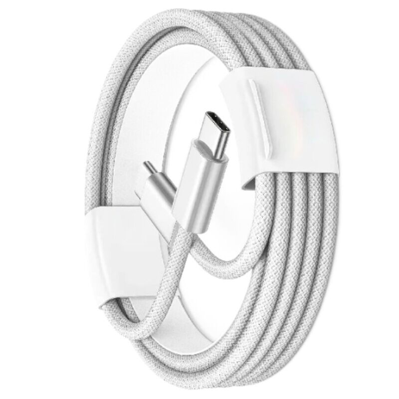 Кабель USB-C – USB-C 60 Вт для iPhone 16, быстрая зарядка, плетёный, 1 м