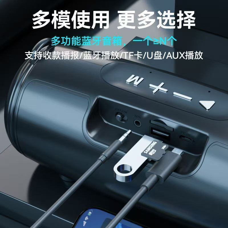 Bluetooth-колонка Kelaixun S9 с металлической диафрагмой, для дома и площадок, IPX4