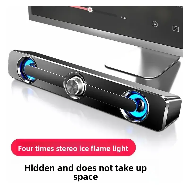 Компьютерная колонка SADA V-111, миниатюрная, USB и версии с Bluetooth, для ПК и ноутбука