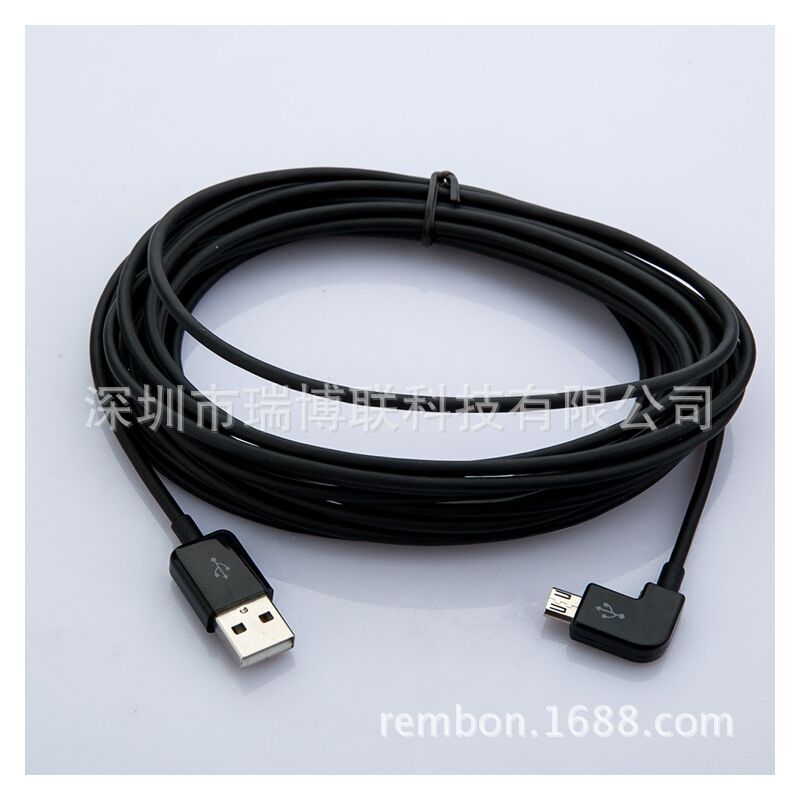 Угловой кабель Micro USB 90°, зарядка и синхронизация, для Samsung, Xiaomi, Huawei, HTC