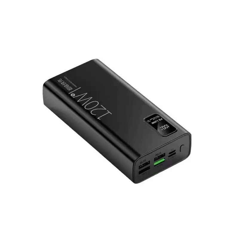 Внешний аккумулятор Power Bank, сертификат 3C, дисплей заряда, зарядка до 120 Вт, до 30000 мА·ч