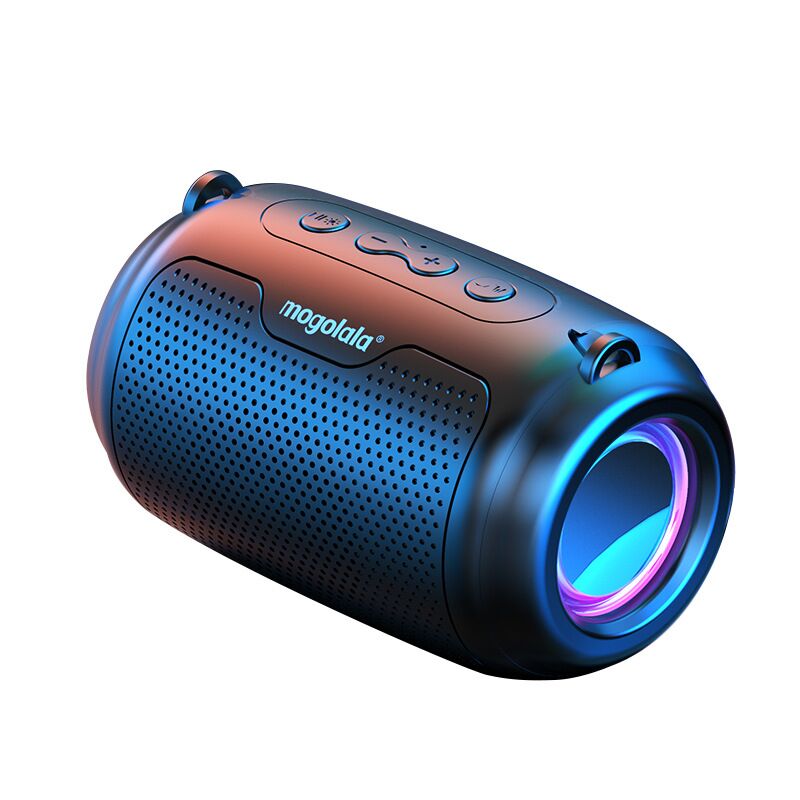 Портативная Bluetooth-колонка Mogolala K7, усиленный бас, RGB-подсветка