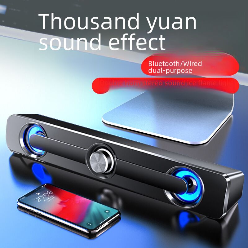 Компьютерная колонка SADA V-111, разъём 3,5 мм и USB, для ноутбука