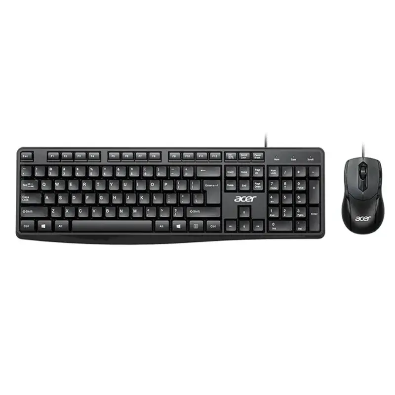 Комплект клавиатура и мышь Acer OCC341, проводной, USB, для офиса