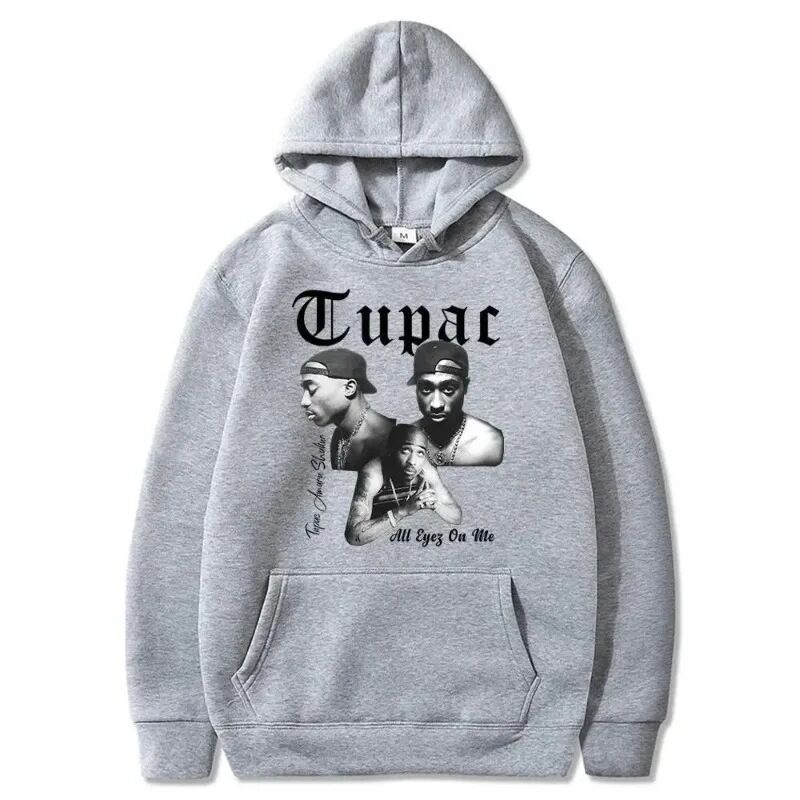 Худи hookonyou с принтом Tupac 2Pac, унисекс, XS–XXXL