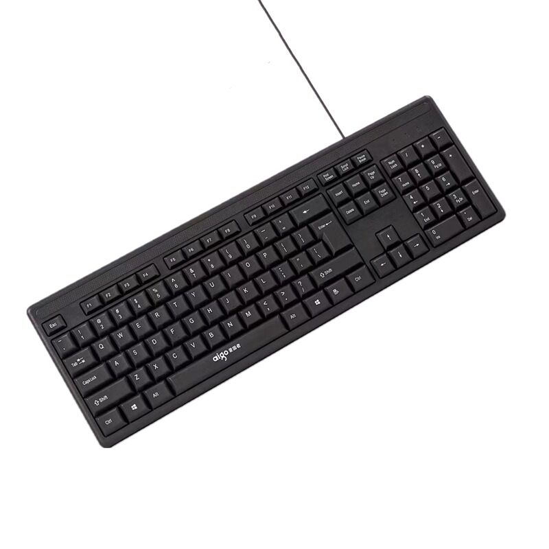 Комплект клавиатура и мышь Aigo WQ9520, проводной, USB, для офиса