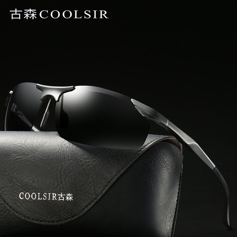 Поляризационные солнцезащитные очки COOLSIR 8179, безободковая оправа, для велоспорта