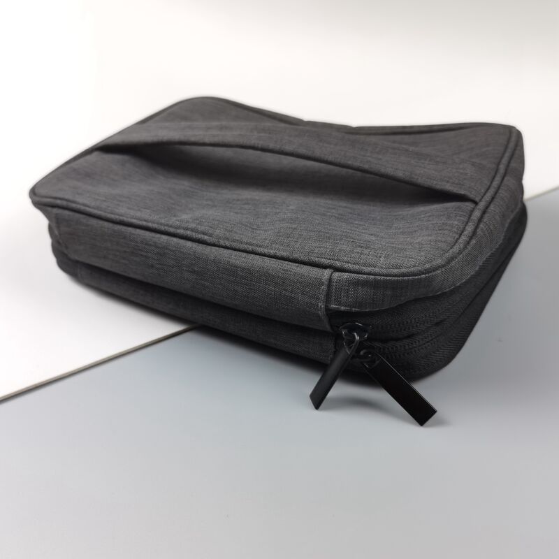 Пенал-косметичка Black Ant, матовый ПВХ, 24×17×6 см, однотонный, унисекс