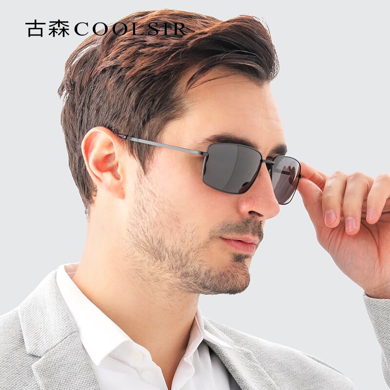 Поляризационные солнцезащитные очки COOLSIR 6120 мужские, ретро-стиль, для вождения, UV400