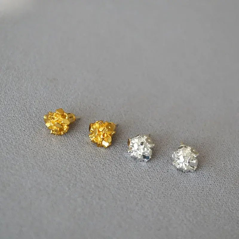 Серьги-гвоздики Miya Sophia Jewelry «кристалл», блеск металла, серебро 925