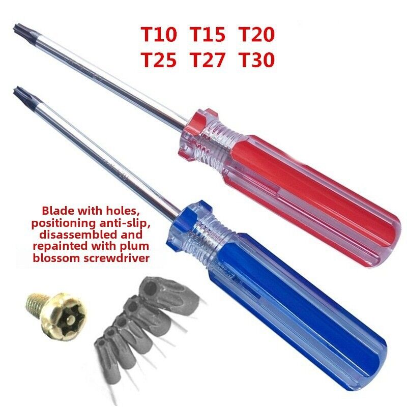 Отвёртка WISEKING со звёздочкой Torx T3-T30, магнитный наконечник, изолированная