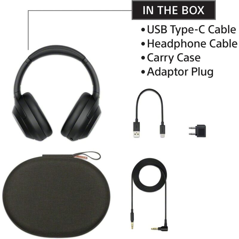 Наушники Sony WH-1000XM4 беспроводные с шумоподавлением