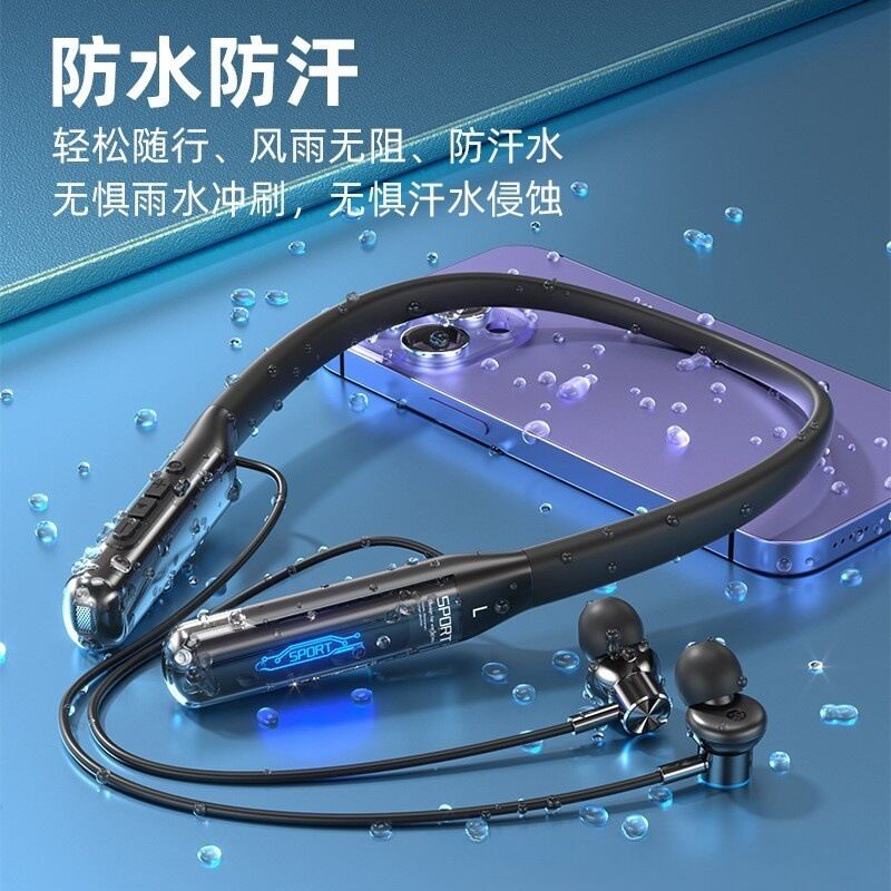 Bluetooth-наушники неckband BT125 с шумоподавлением и дисплеем заряда