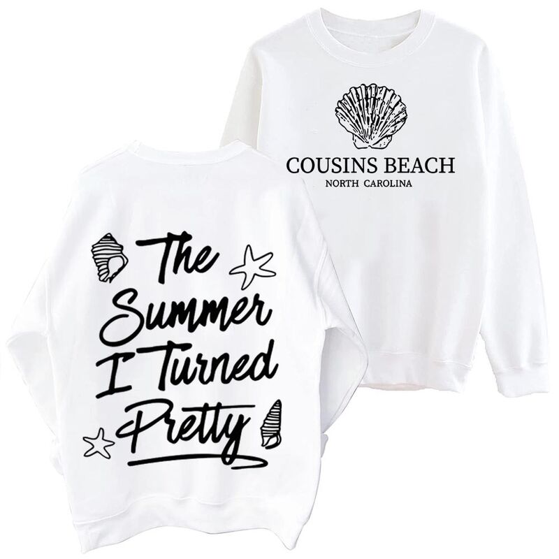 Худи-свитшот The Summer I Turned Pretty Cousins Beach, свободный крой, полиэстер