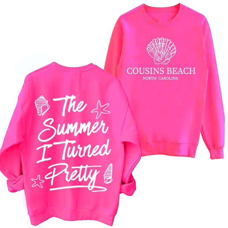 Худи-свитшот The Summer I Turned Pretty Cousins Beach, свободный крой, полиэстер
