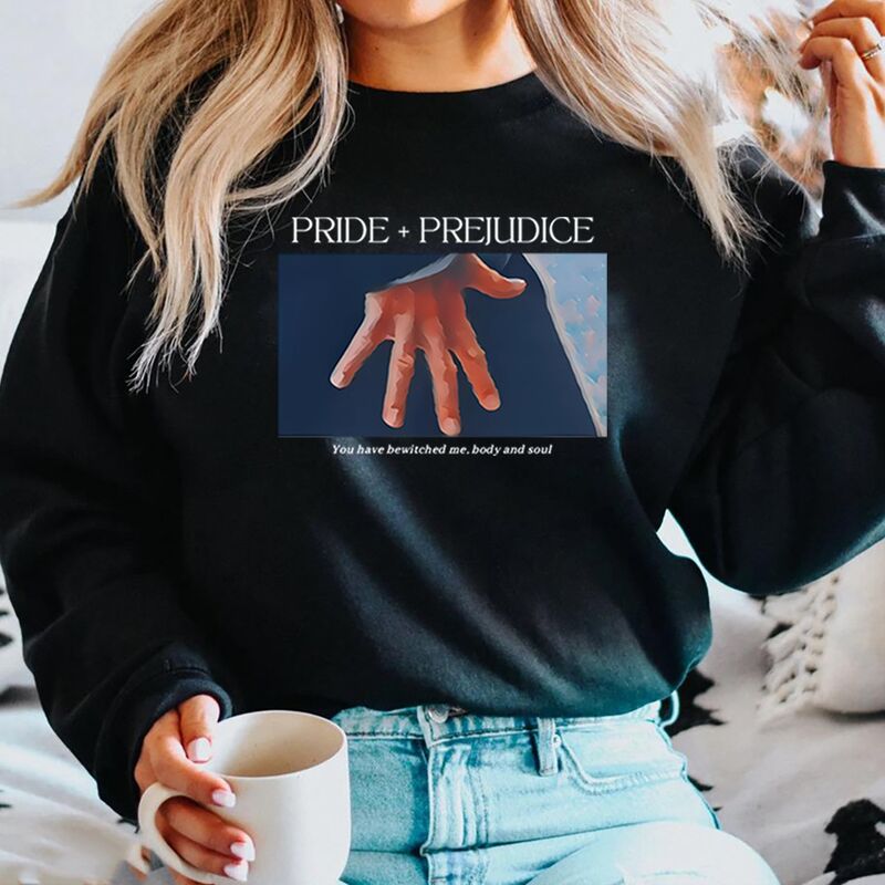 Свитшот Hookonyou с принтом Jane Austen «Pride and Prejudice» Mr Darcy