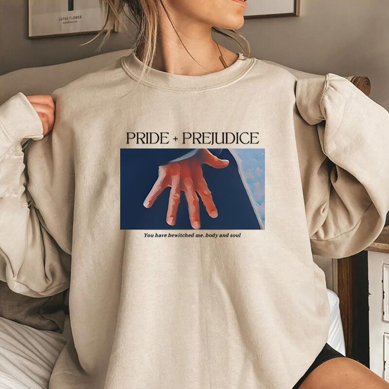Свитшот Hookonyou с принтом Jane Austen «Pride and Prejudice» Mr Darcy