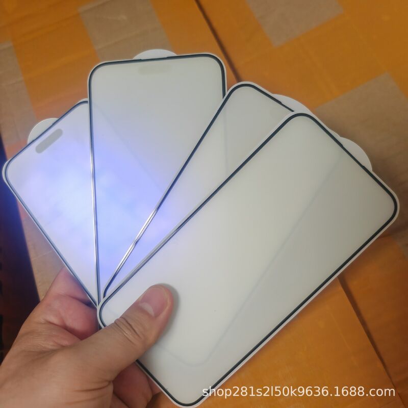 Матовое защитное стекло с фильтром синего света для iPhone 7–16 Pro Max
