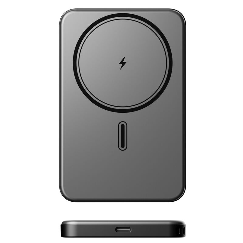 Тонкий магнитный повербанк KSD 5000–10000 мА·ч с беспроводной зарядкой MagSafe